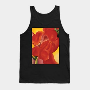 inside red canna - Georgia O'Keeffe Tank Top